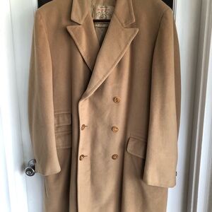 Tailor made cashmere top coat